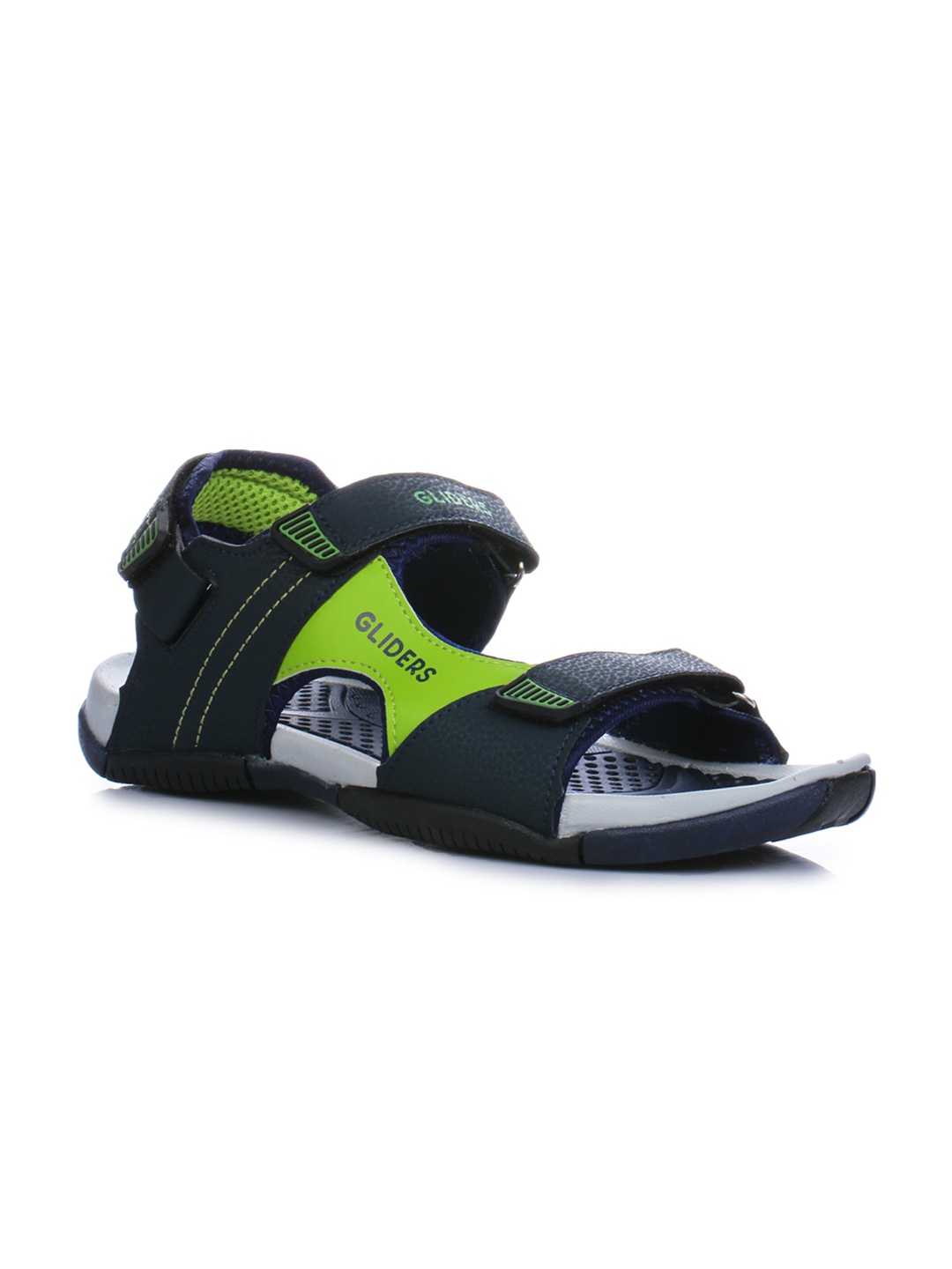 

Liberty Men Navy Blue & Green Comfort Sandals