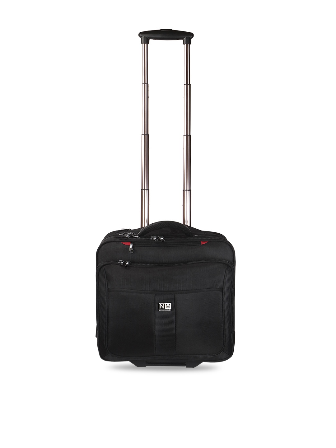 

Nasher Miles Wall Street 2 Wheel Soft-Sided Laptop Roller Case- 45L, Black