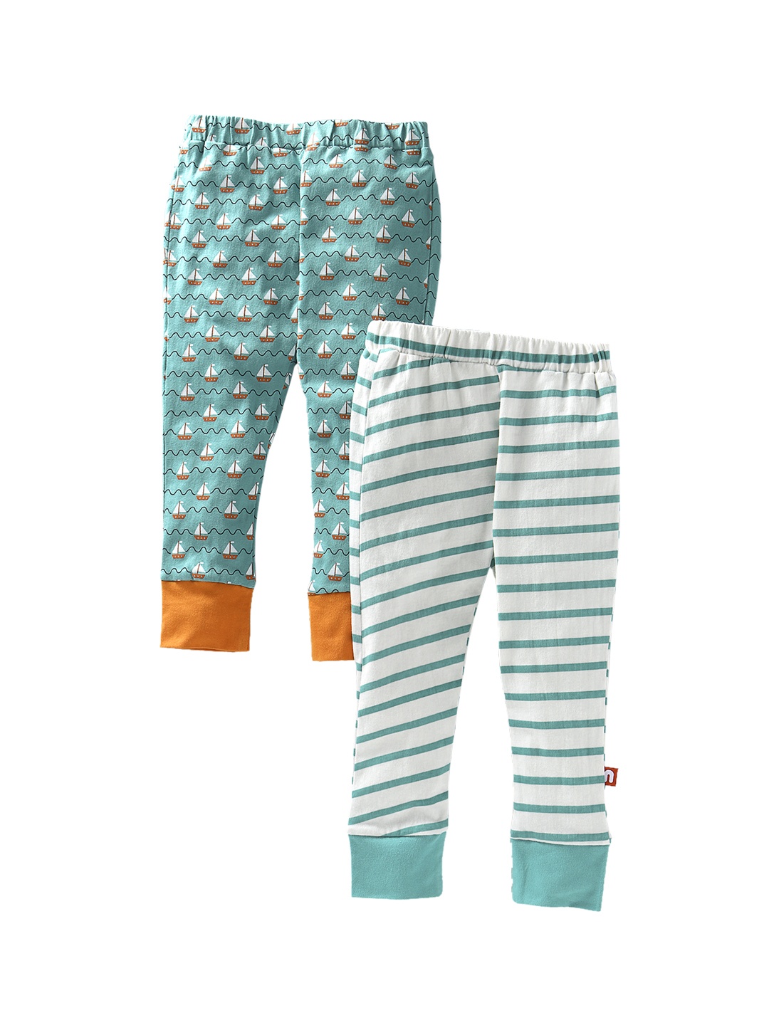 

Nino Bambino Boys Pack of 2 Leggings, Blue