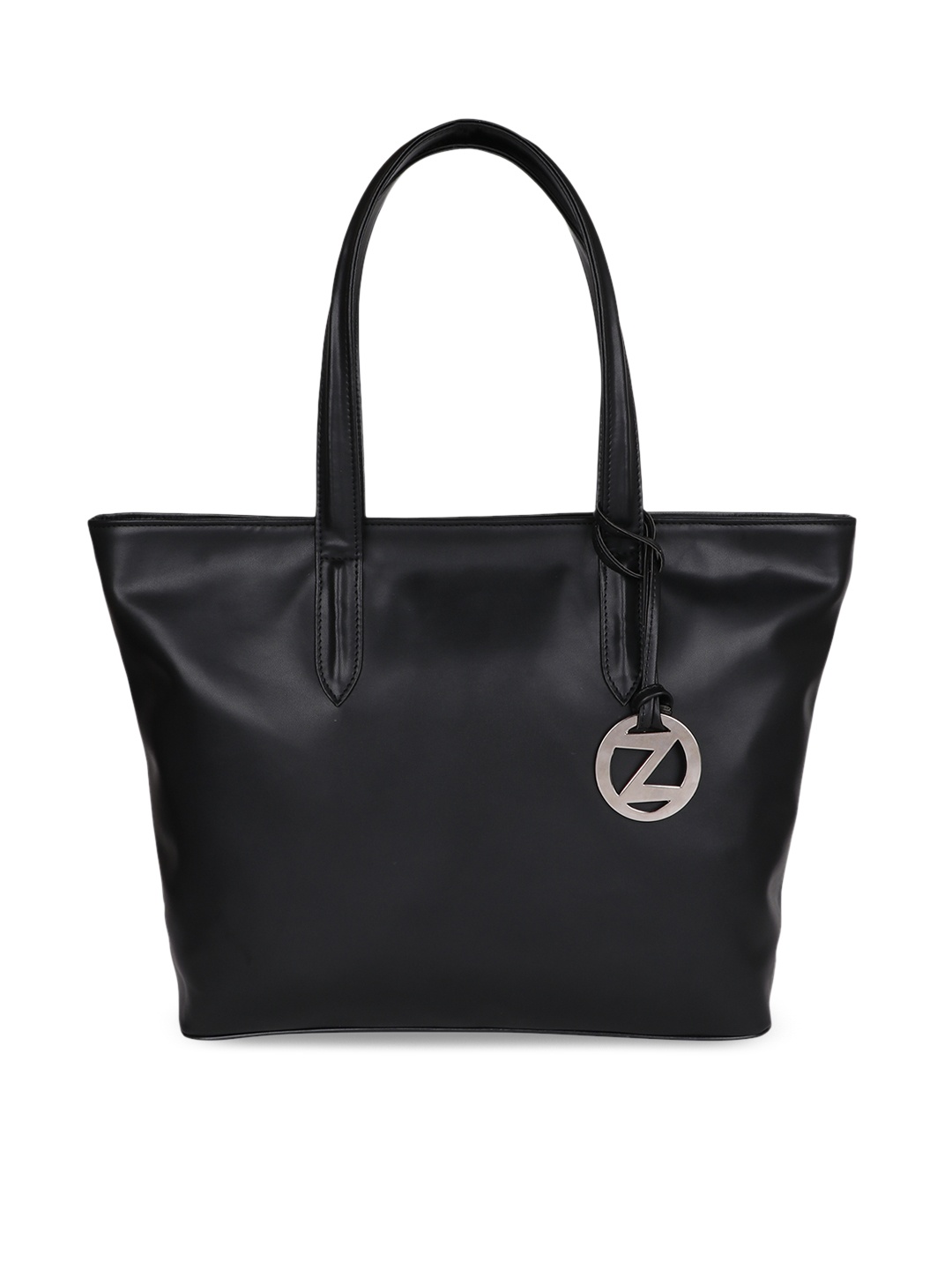 

OsaiZ Women Black Solid Shoulder Bag