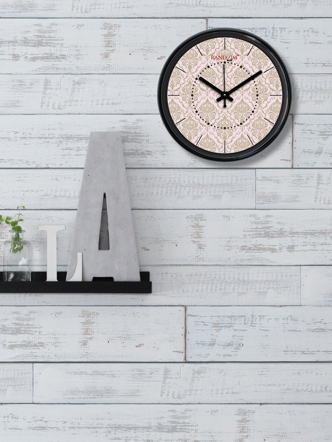 

RANDOM Olive Green Round Printed Analogue Wall Clock 30.4 cm x 30.4 cm x 5.08 cm