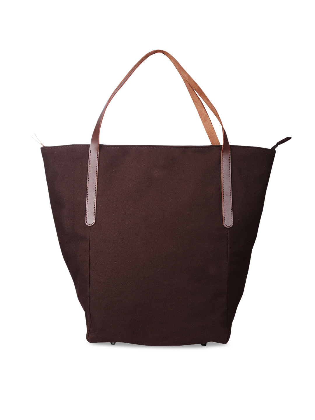 

Anekaant Brown Solid Shoulder Bag