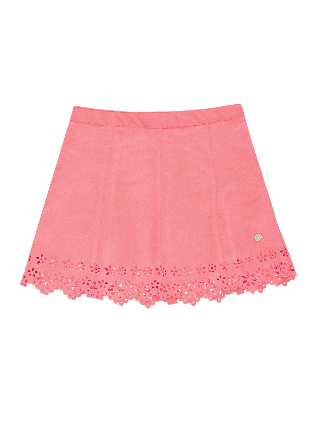 

U.S. Polo Assn. Kids Girls Pink A-line Skirt