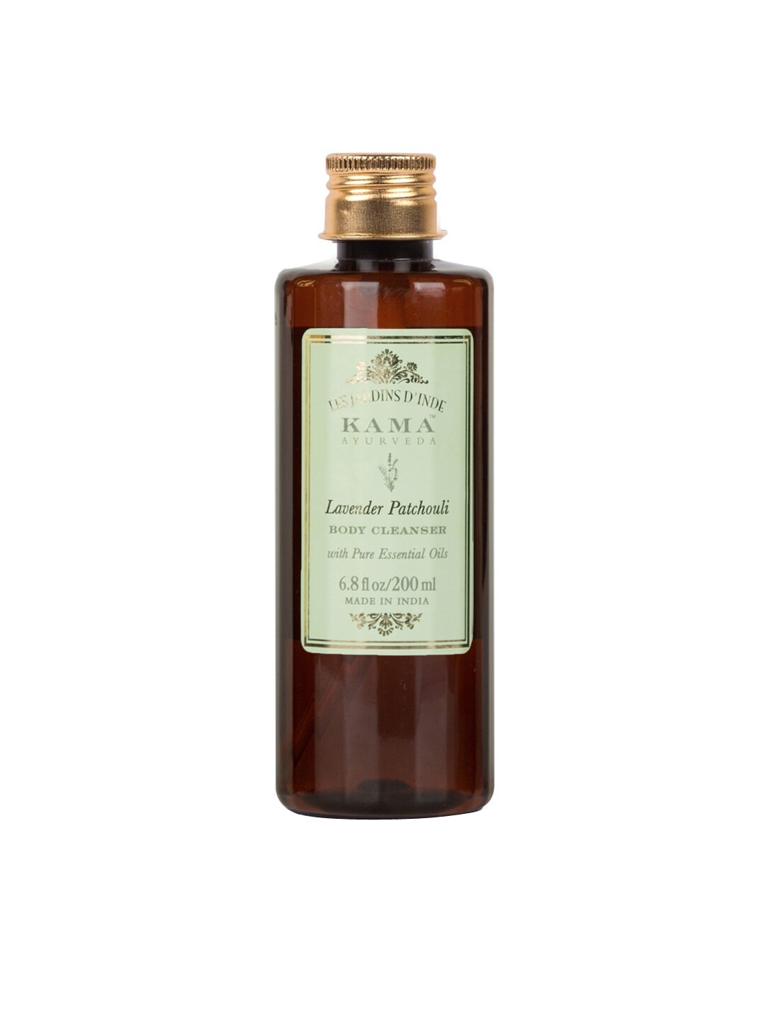 

KAMA AYURVEDA Sustainable Unisex Lavender Patchouli Body Cleanser 200 ml, Brown