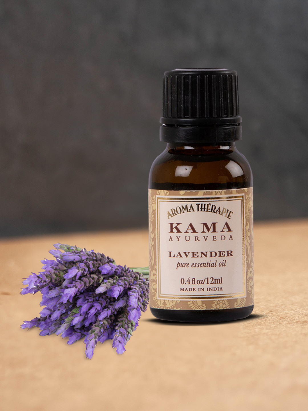 

KAMA AYURVEDA Lavender Essential Sustainable Oil 12 ml, Yellow