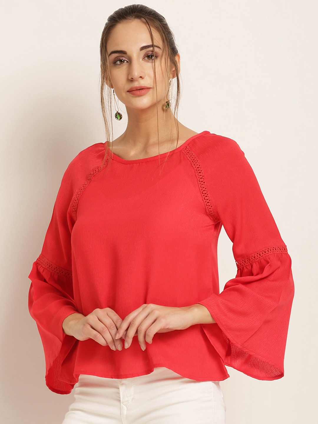 

Harpa Women Coral Solid Top