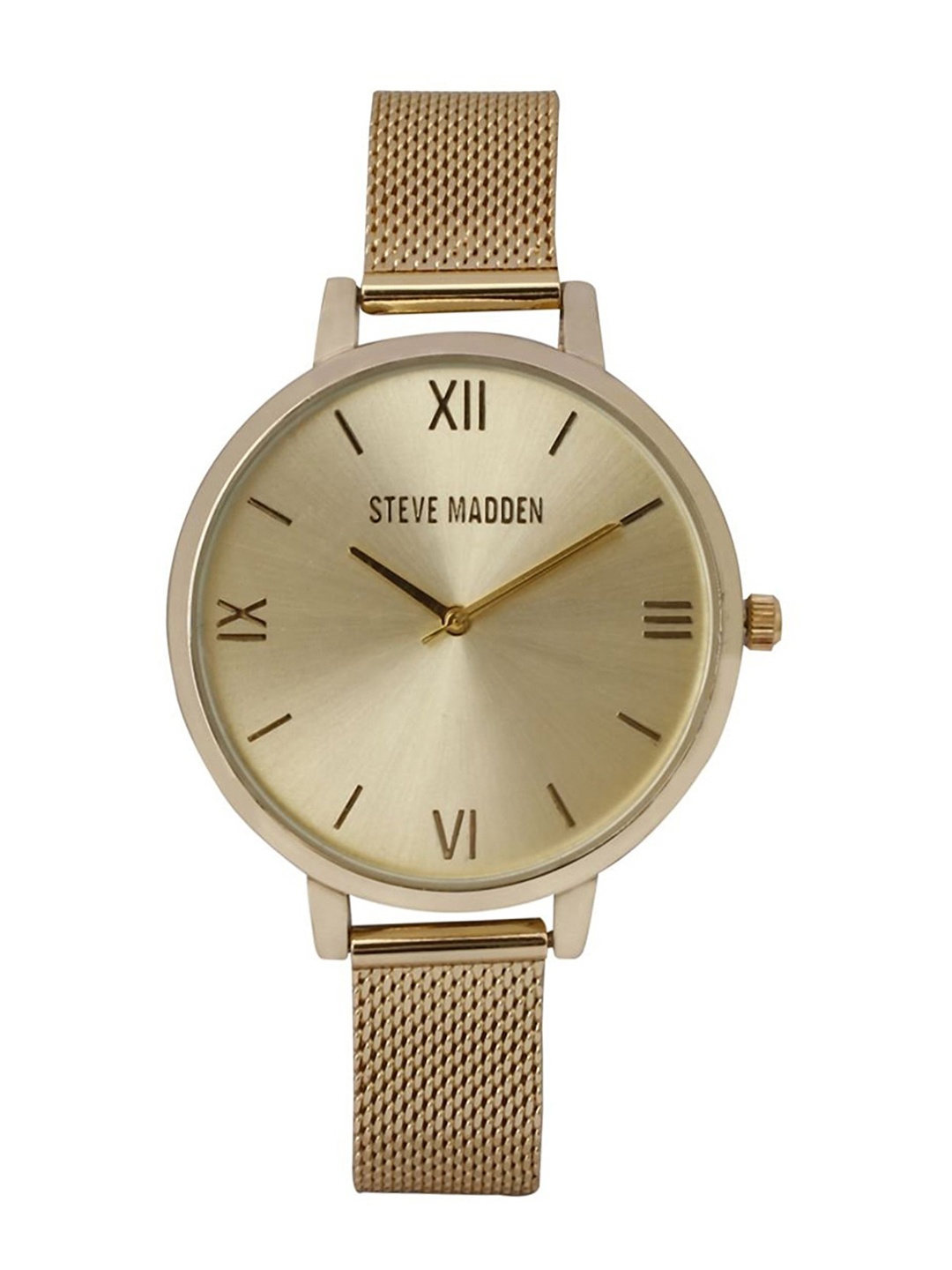

Steve Madden Women Gold-Toned Analogue Watch SMW113G