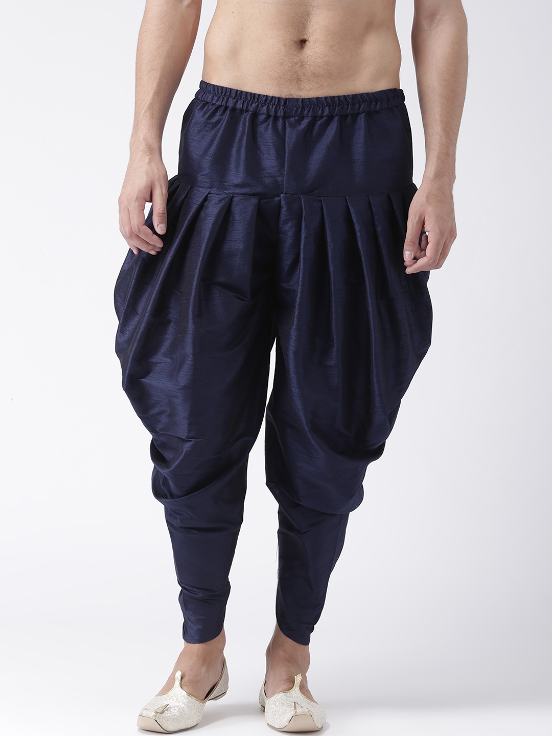 

Hangup Men Navy-Blue Dhoti Pants