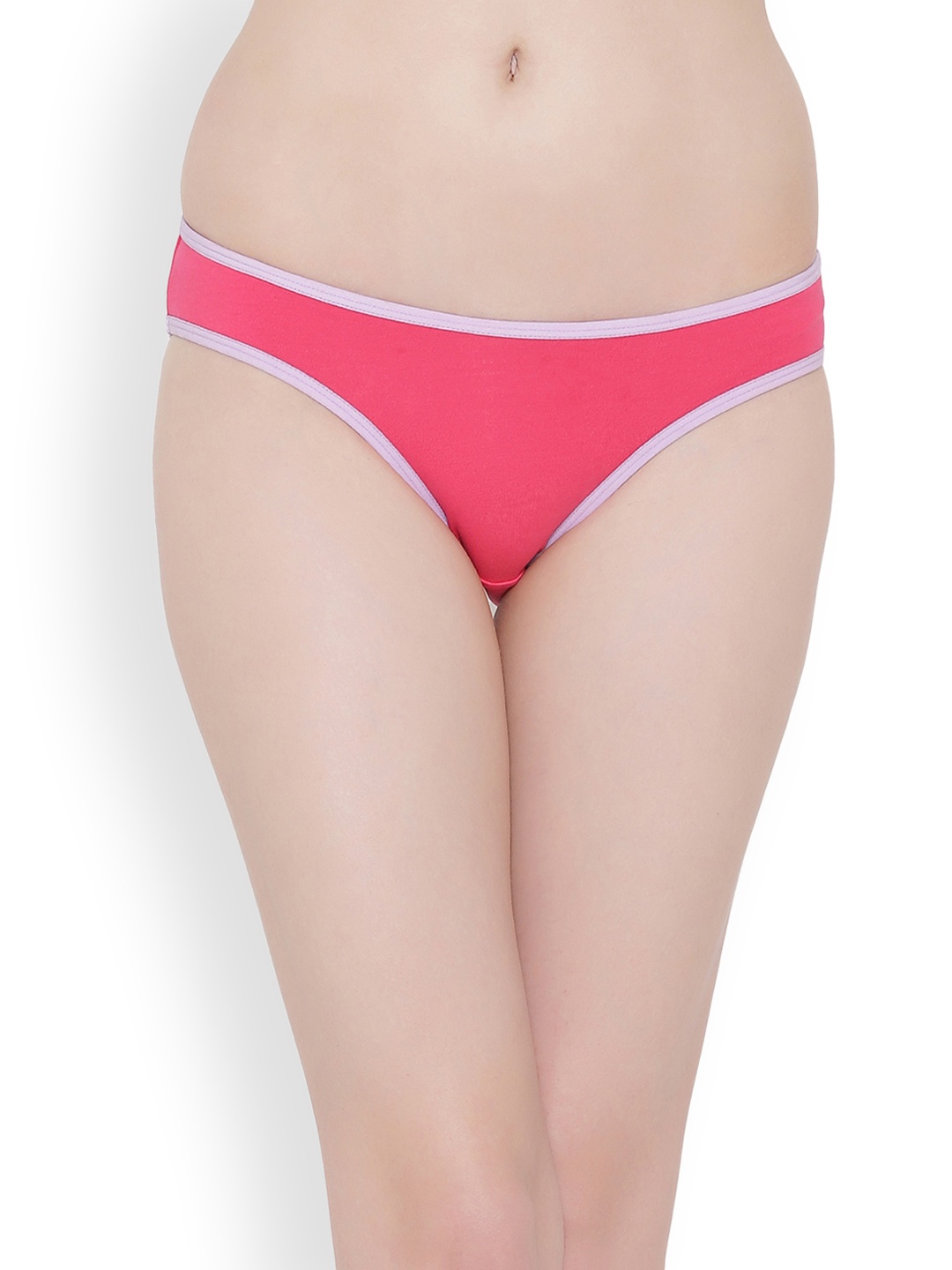 

Clovia Women Pink Solid Basic Brief PN2623P14XL