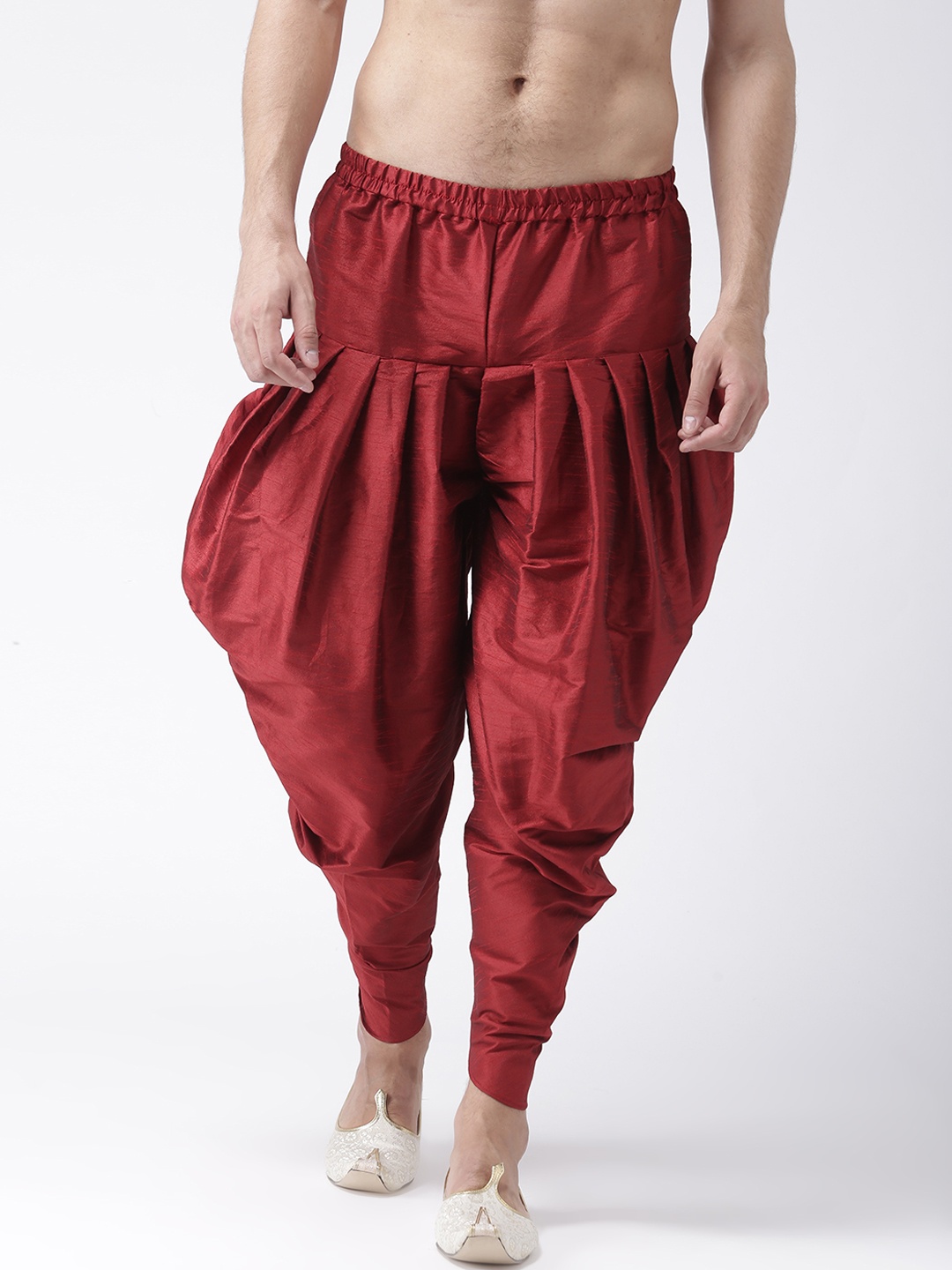 

Hangup Men Maroon Harem Pants