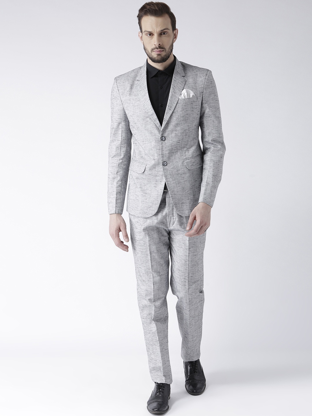 

HANGUP Men Grey Suit