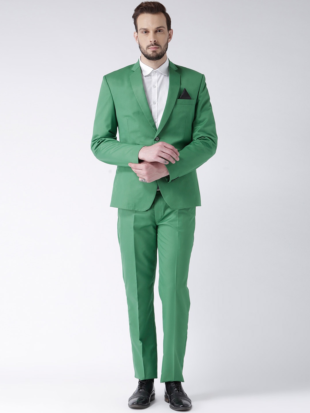 

HANGUP Men Green Suit