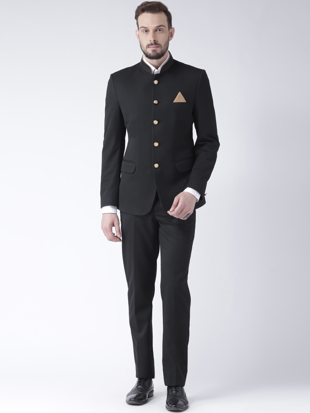 

HANGUP Men Black Suit