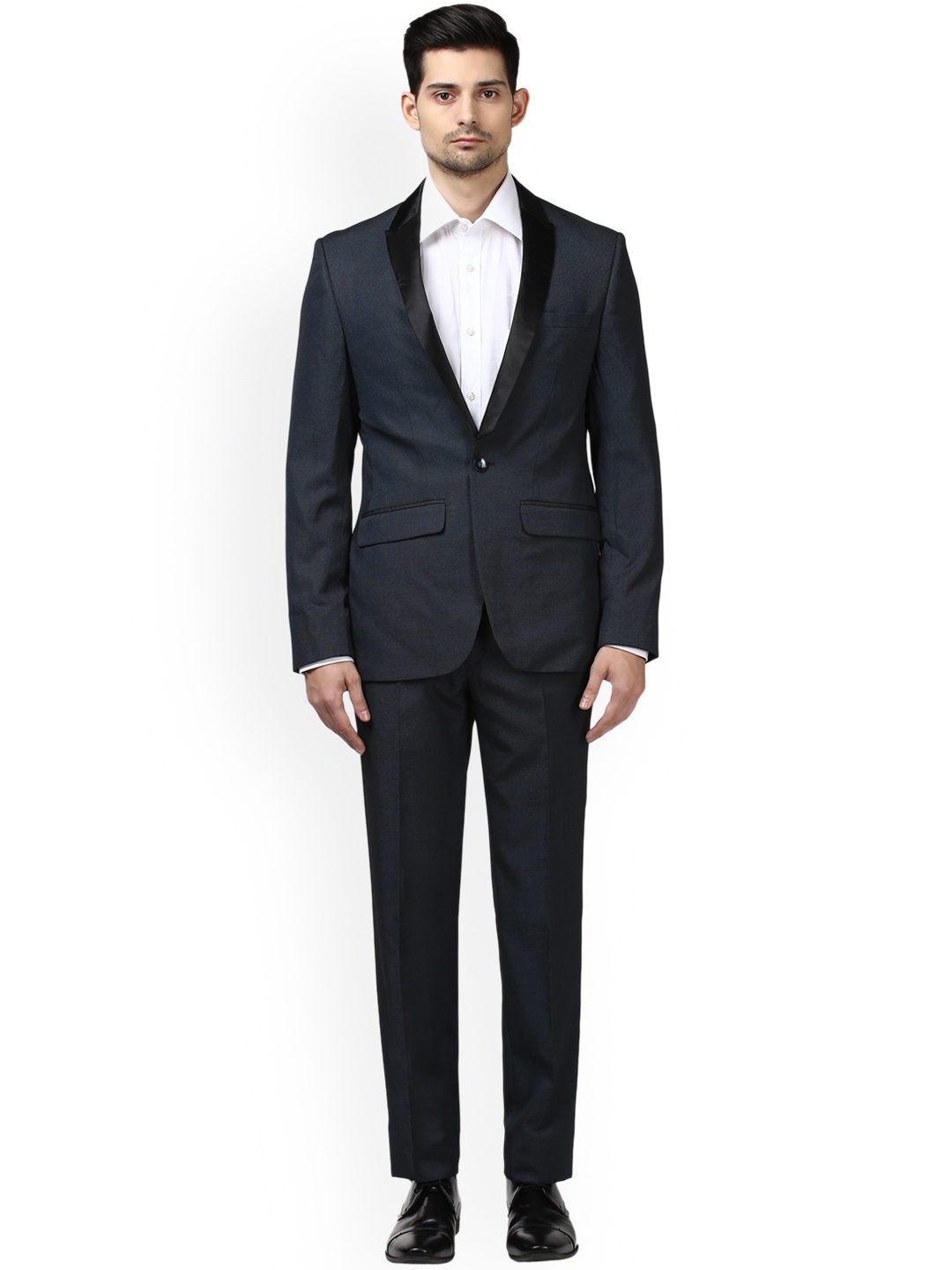 

Park Avenue Blue Woven Formal Suit