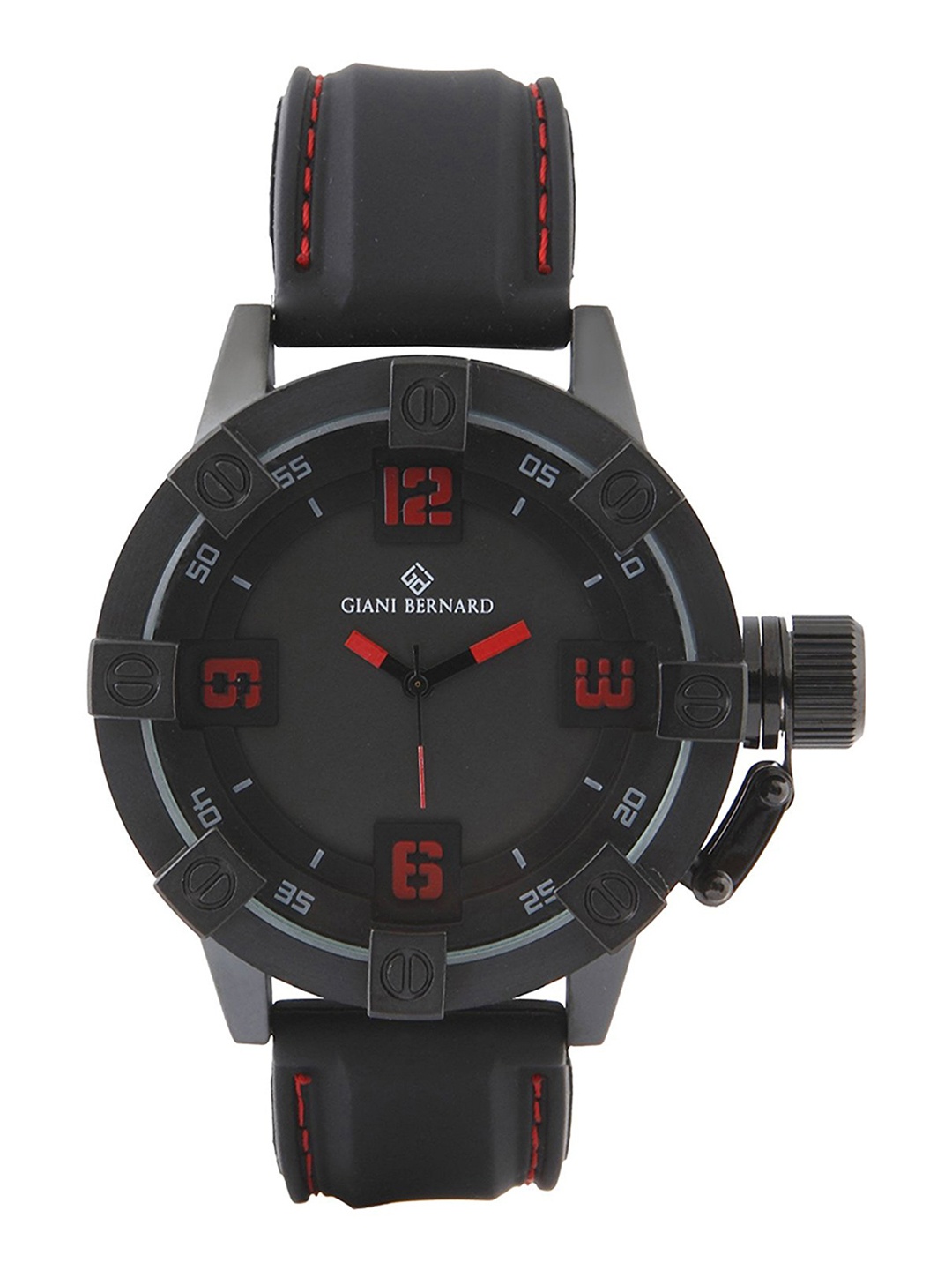 

Giani Bernard Men Black Analogue Watch GB-116D