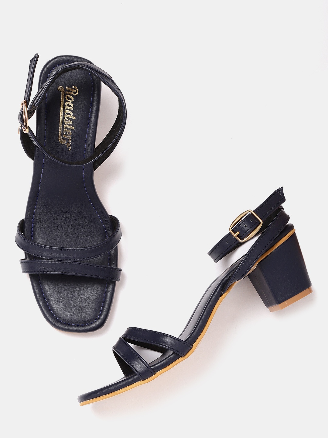 

Roadster Women Navy Blue Solid Heels