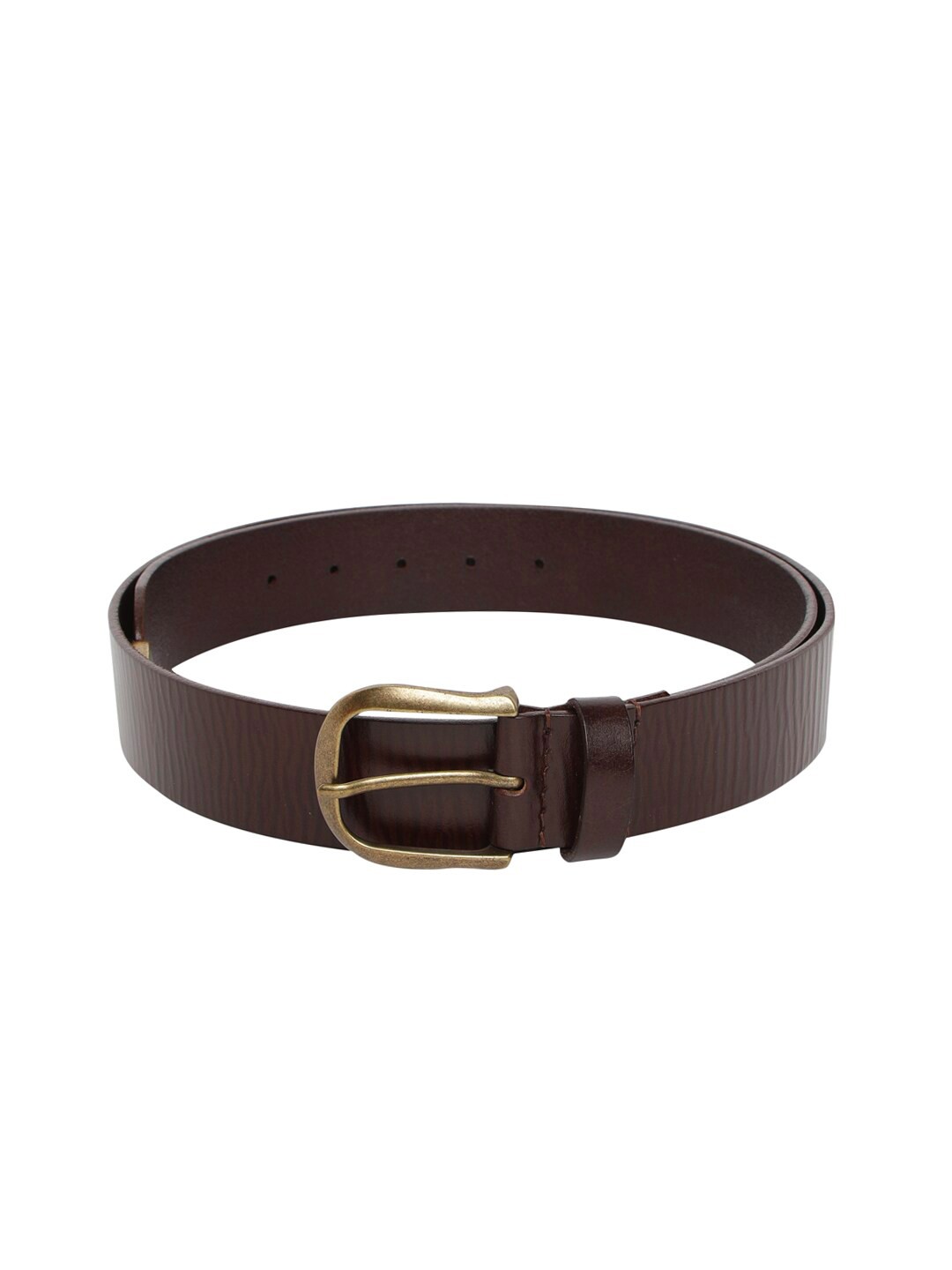 

Levis Men Brown Textured Leather Belt