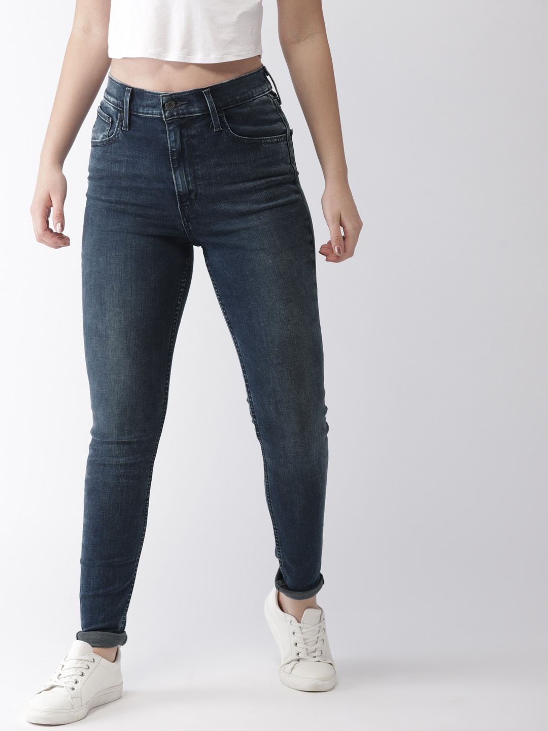 

Levis Women Blue Super Skinny Fit High-Rise Clean Look Stretchable Jeans