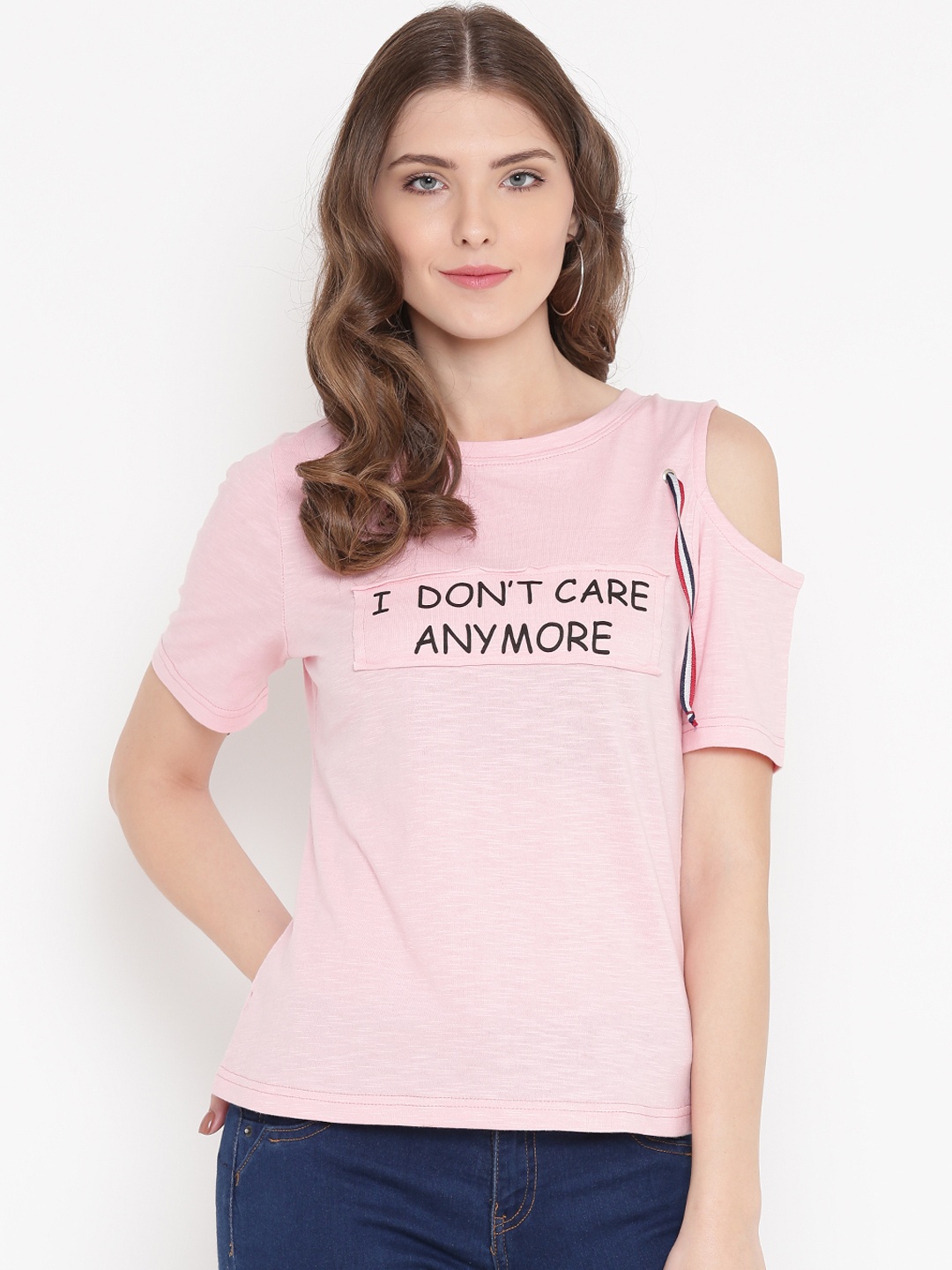 

GRITSTONES Women Pink Printed Top