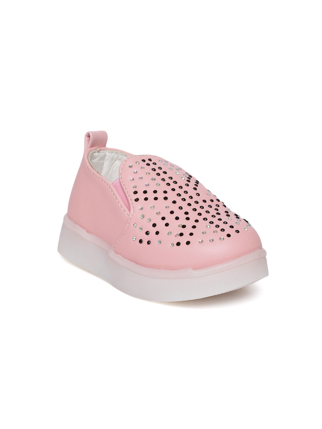 

Kittens Girls Pink Slip-On Sneakers