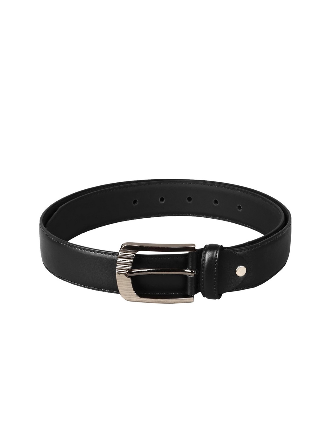 

SCHARF Men Black Solid Belt