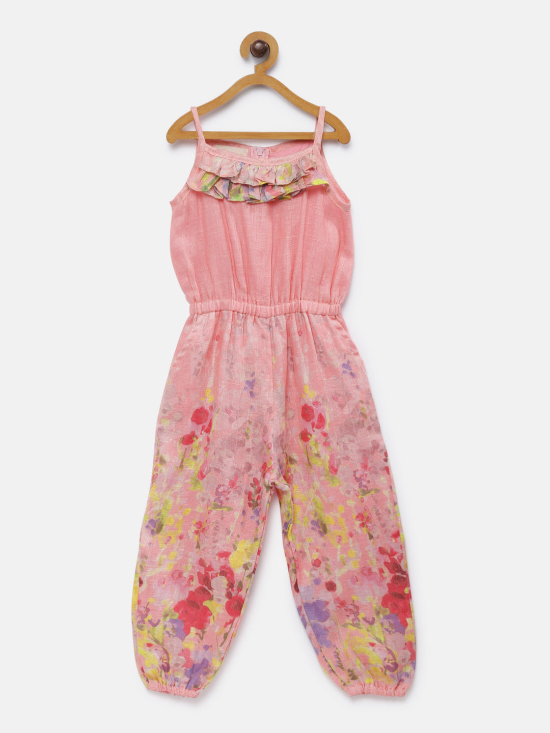 

Fairies Forever Girls Pink Checked Wrap Dress