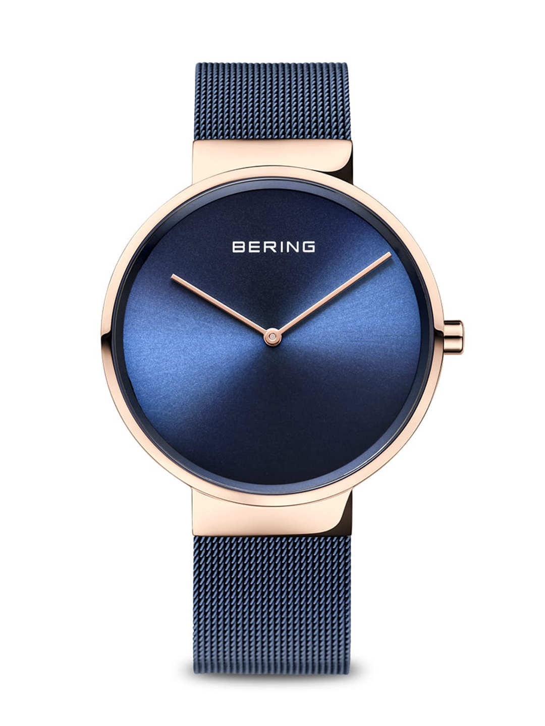 

Bering Men Classic Blue Sapphire Crystal Analogue Watch 14539-367, Navy blue