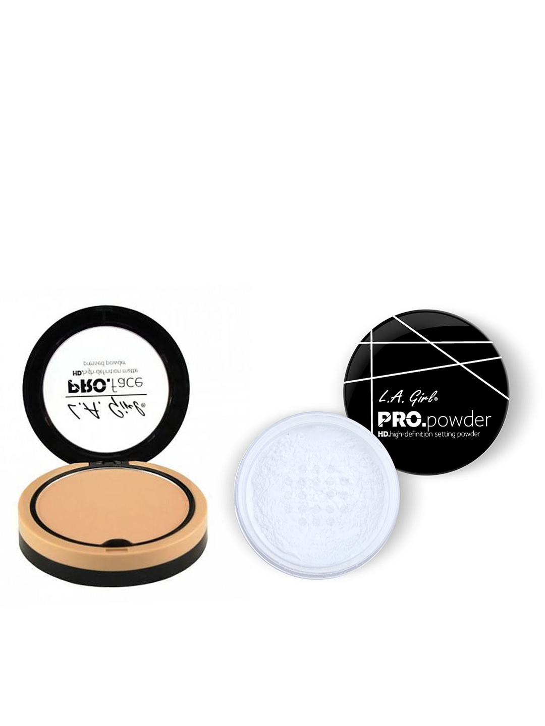

L.A Girl Set of 2 Makeup Kit, White