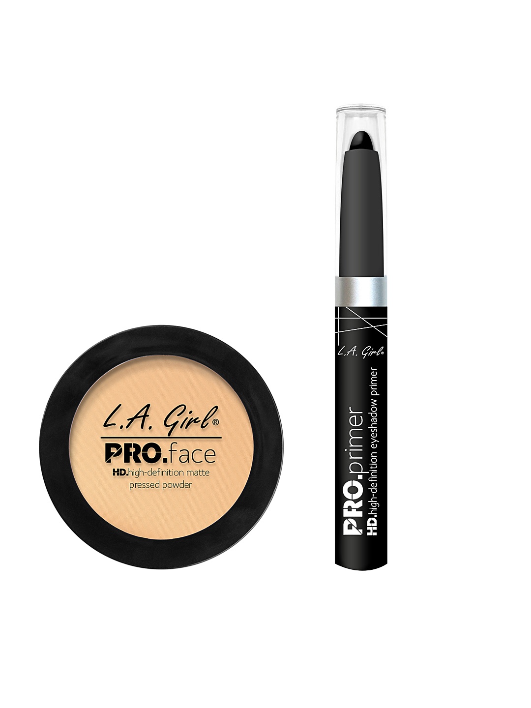 

L.A Girl Set of Eyeshadow Stick & Compact, Beige