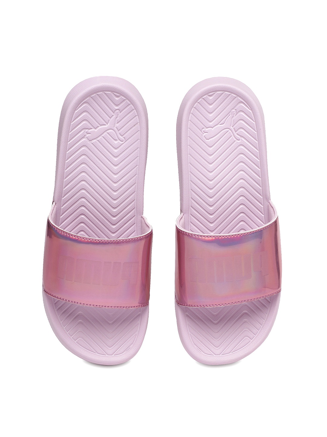 

Puma Women Pink Printed Sliders