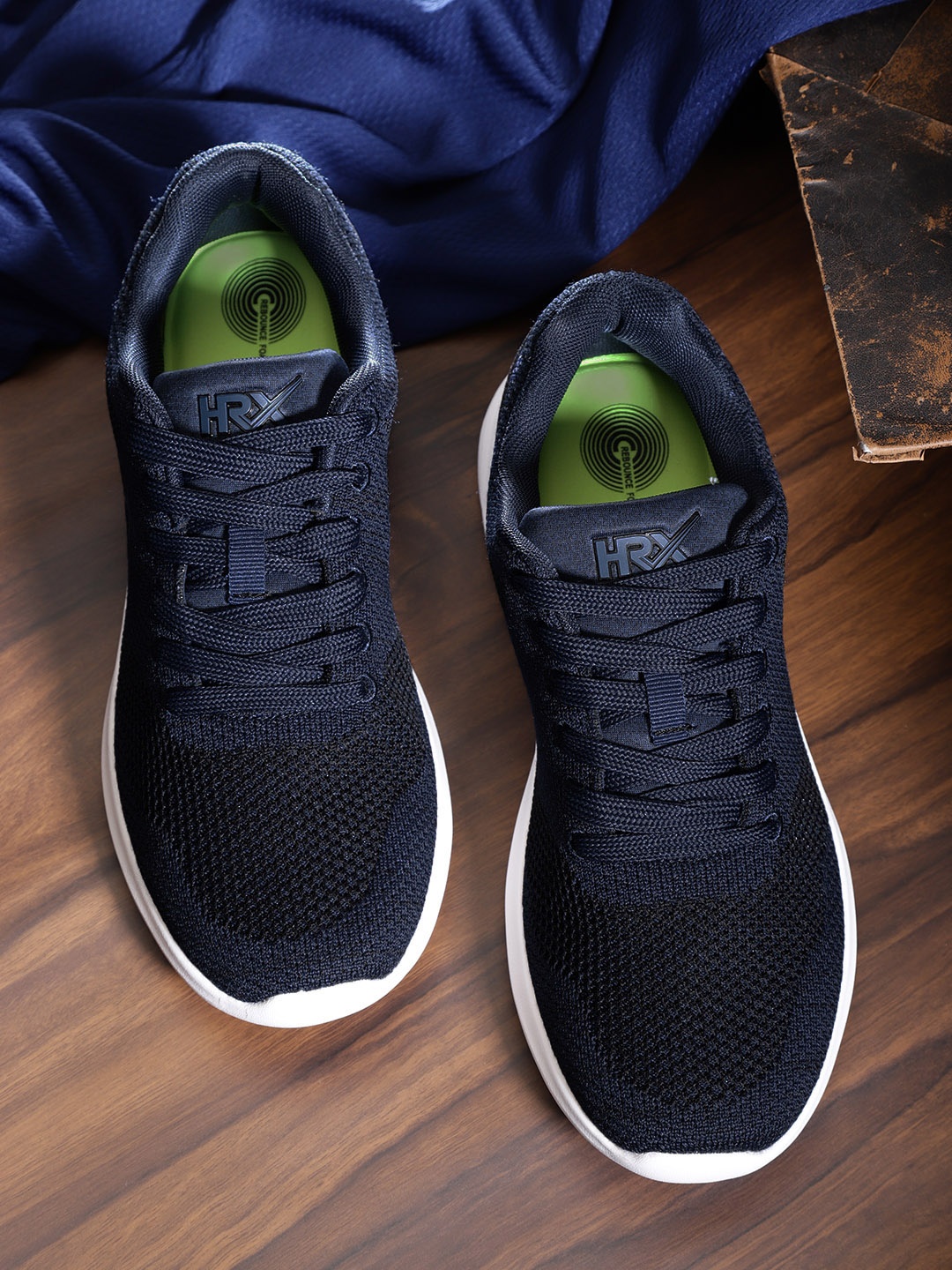 

HRX by Hrithik Roshan Men Navy Blue Running Shoes