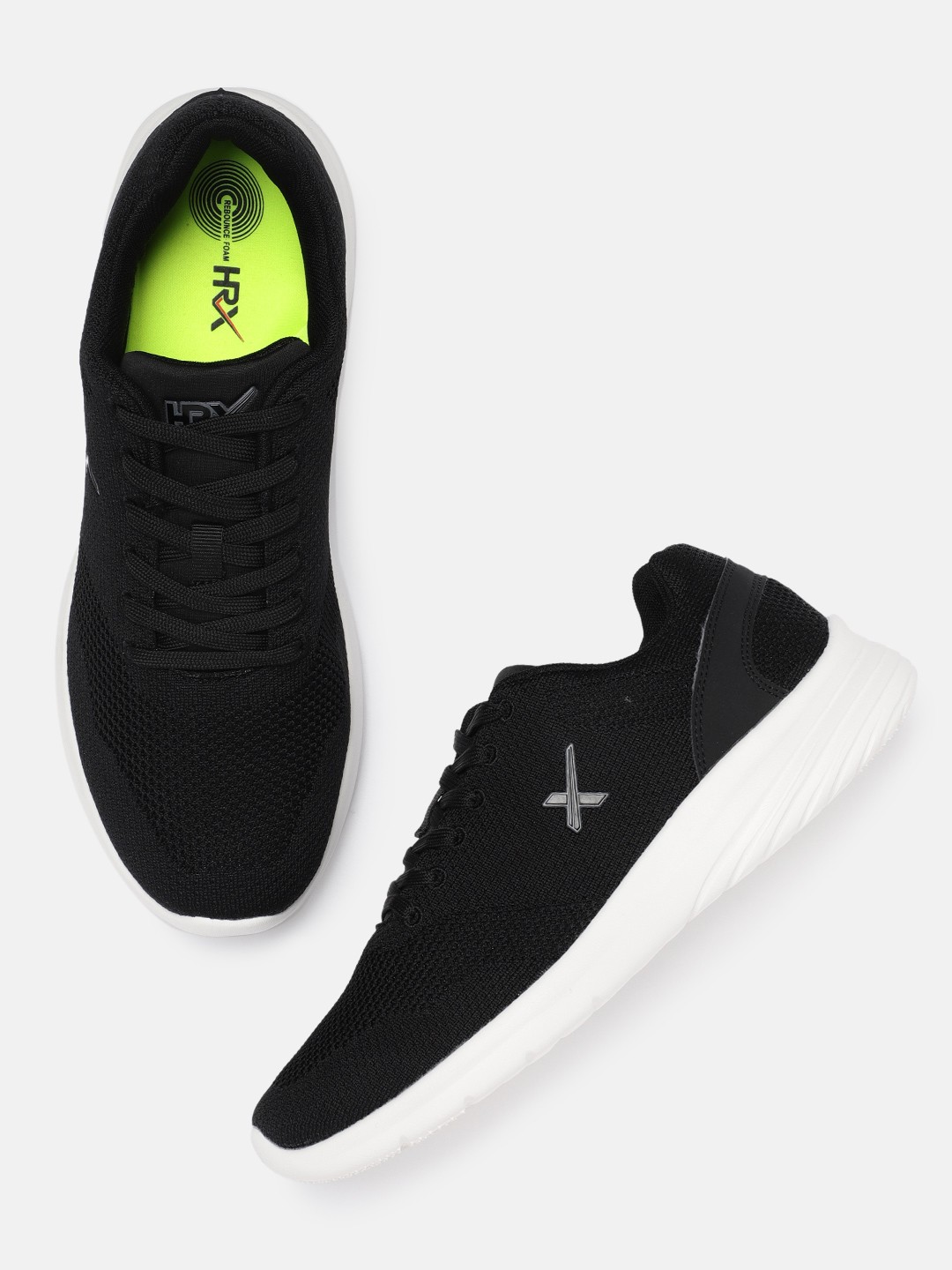 

HRX by Hrithik Roshan Men knit run 1.0 Running Shoes, Black