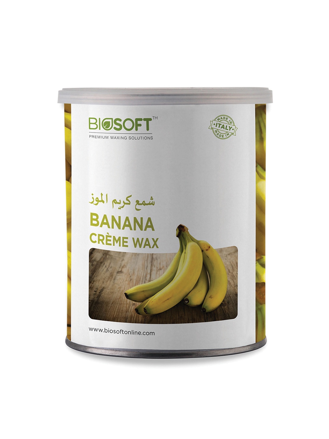 

Biosoft Women Banana Liposoluble Cream wax, White