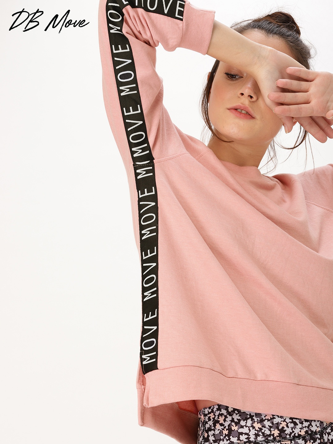 

DressBerry Women Pink Solid Sweatshirt