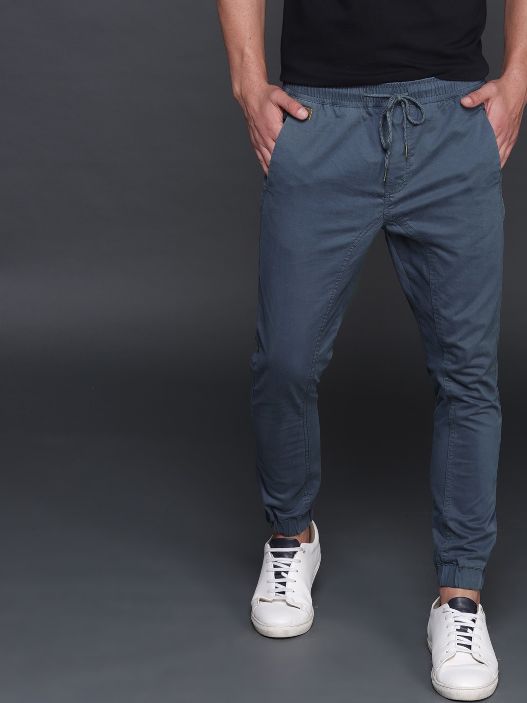 

WROGN Men Blue Joggers