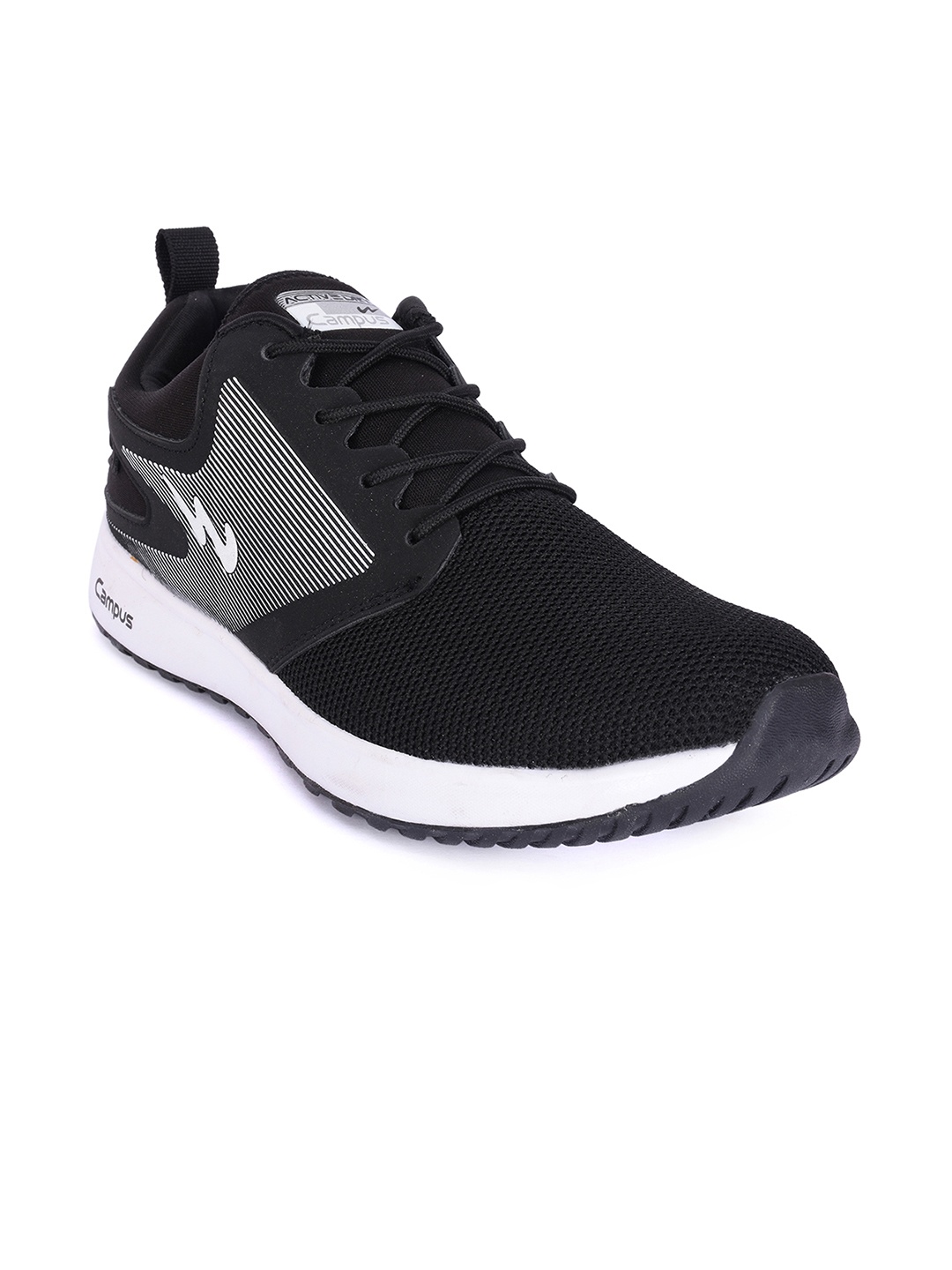 

Campus Men Glory Black Running Shoes