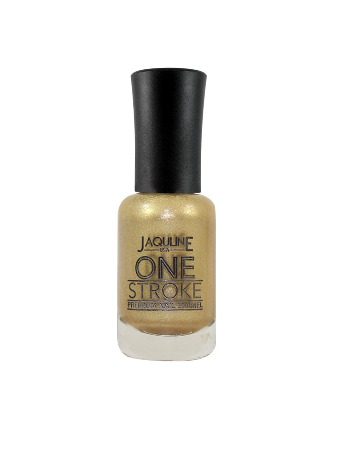 

Jaquline USA Golden Treasure J19 One Stroke Premium Nail Enamel 8ml, Gold