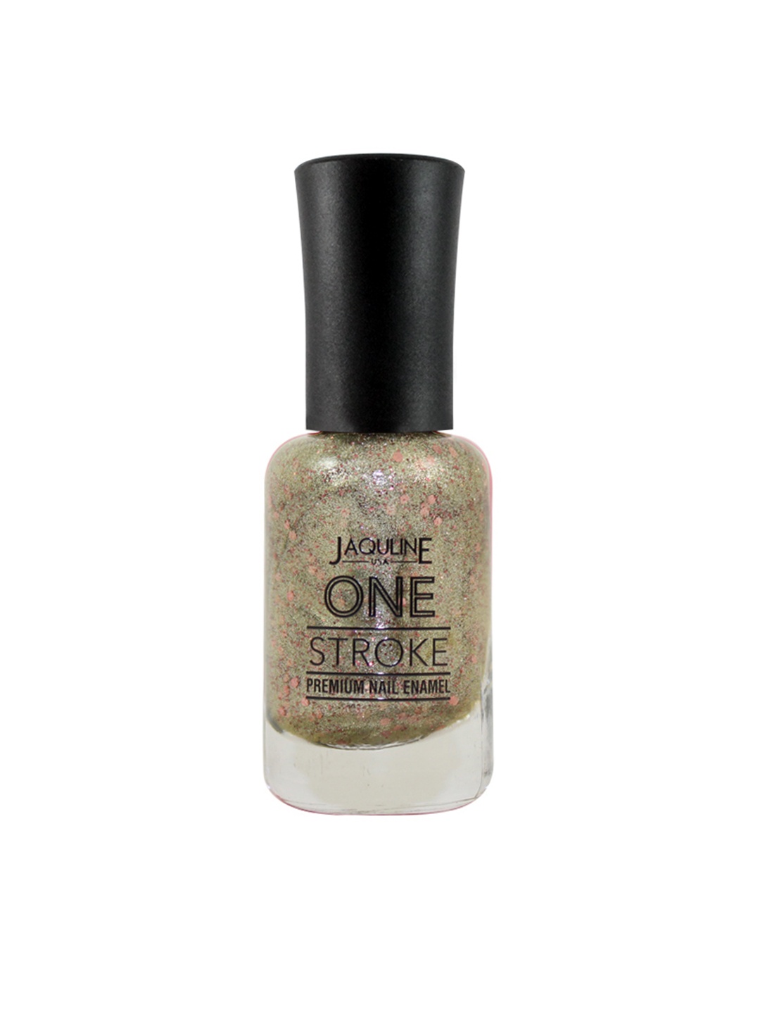 

Jaquline USA Twinkle J12 One Stroke Premium Nail Enamel 8 ml, Grey