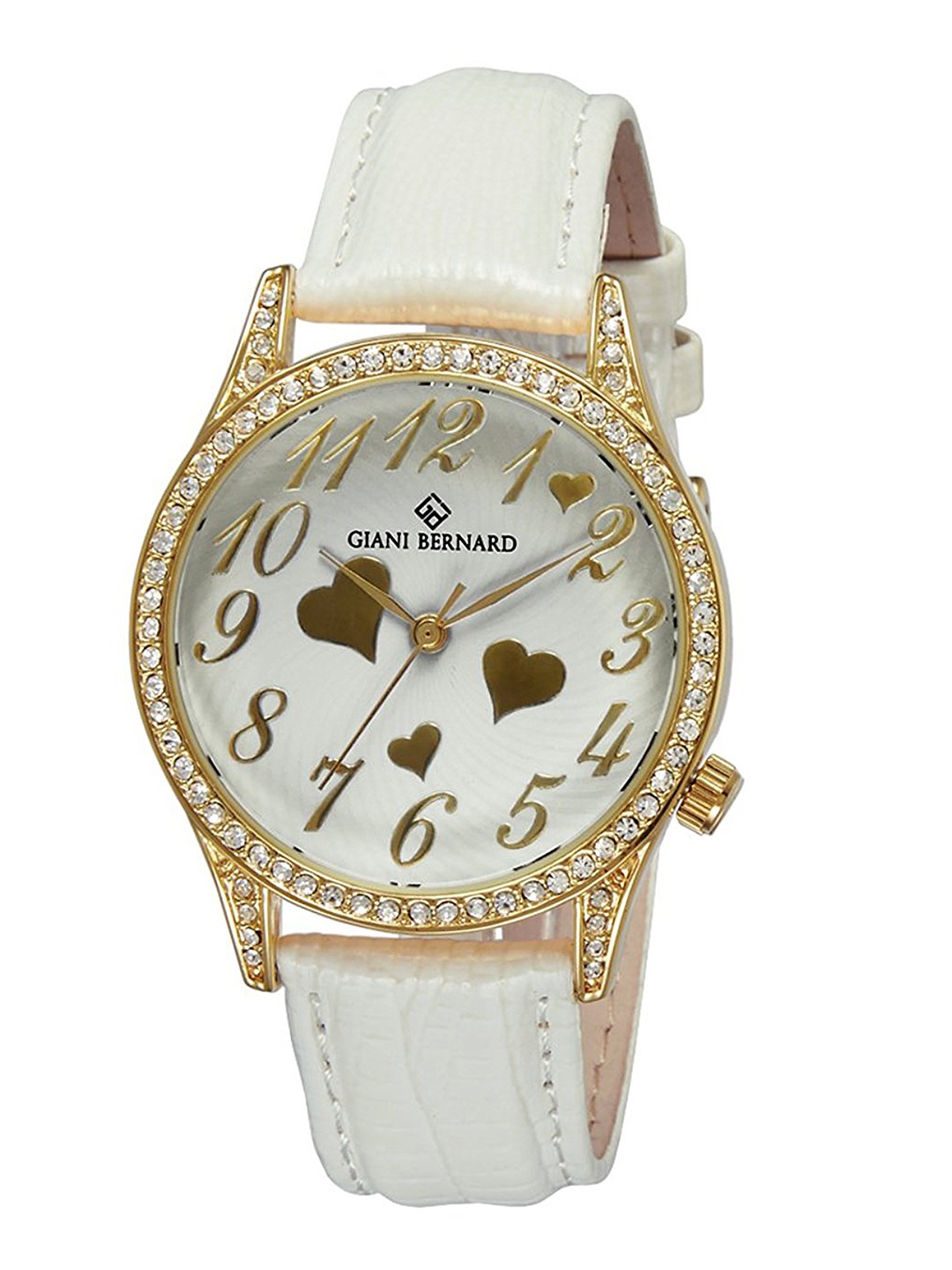 

Giani Bernard Women White Analogue Watch GB-119B