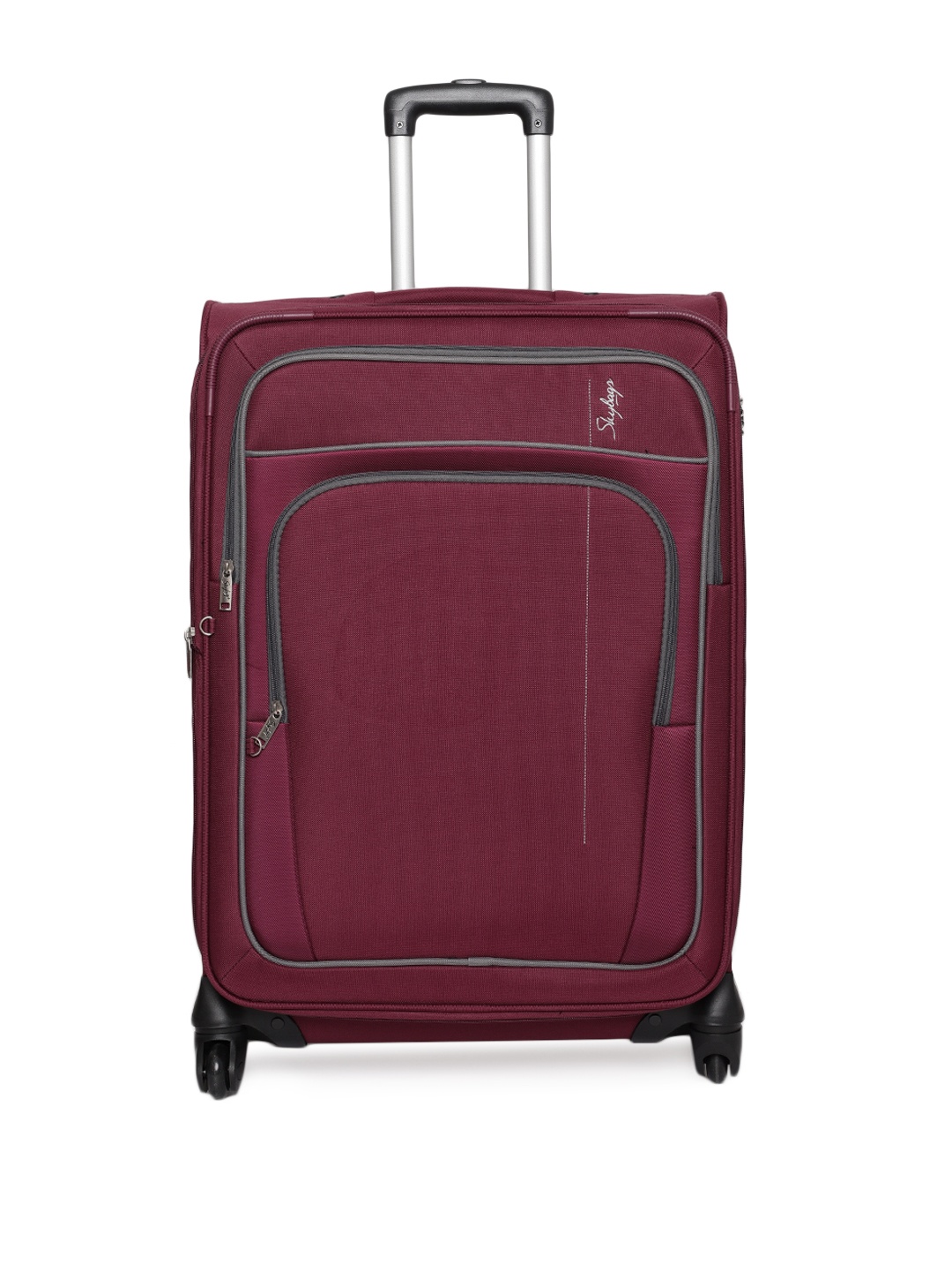 

Skybags Unisex Maroon Grand 4W 68 Medium Trolley Bag