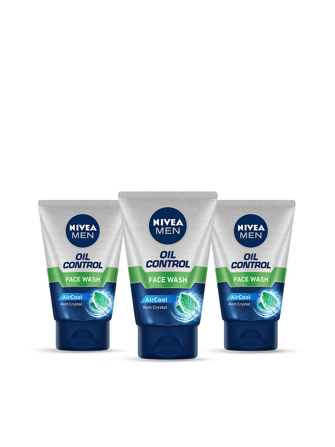 

Nivea Men Set of 3 Oil Control Face Wash, Silver