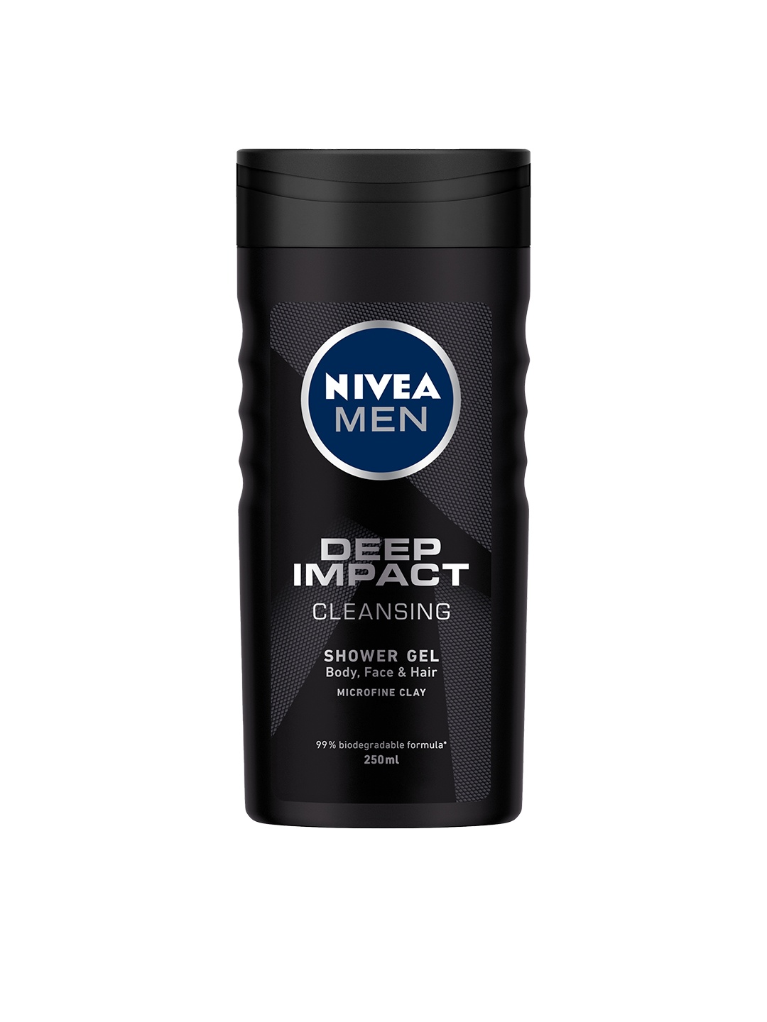 

Nivea Men Deep Impact 3-in-1 Cleansing Shower Gel 250ml, Black