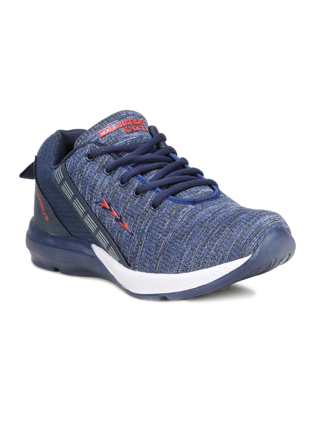 

Columbus Men Navy Blue Running Shoes