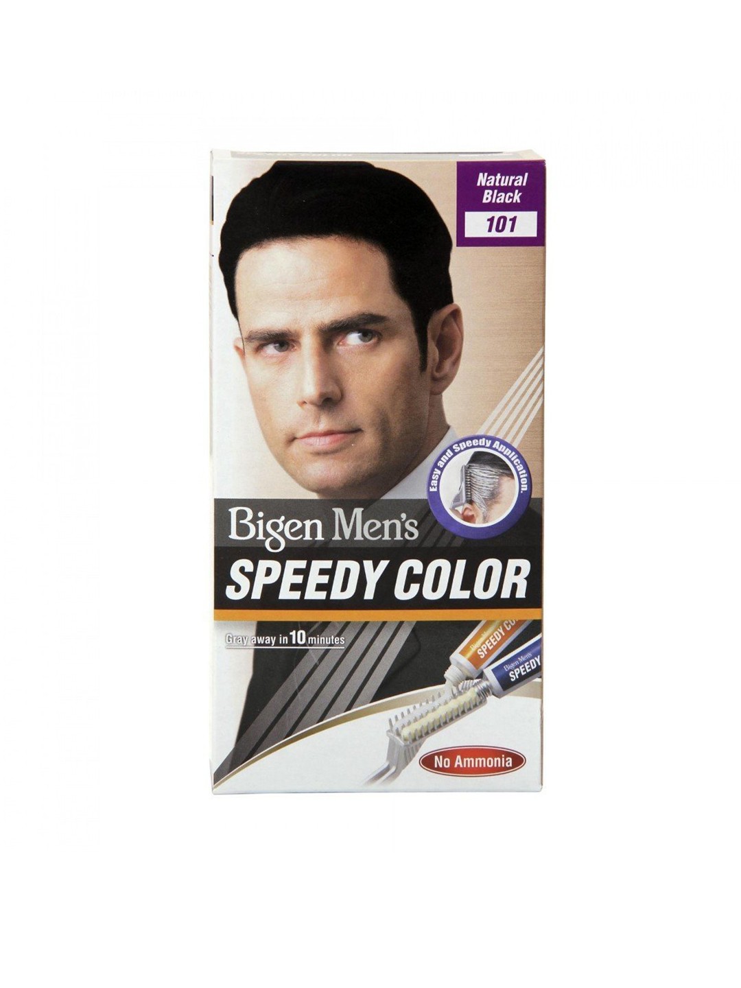 

Bigen Men Natural Black Speedy Hair Color 101, Off white