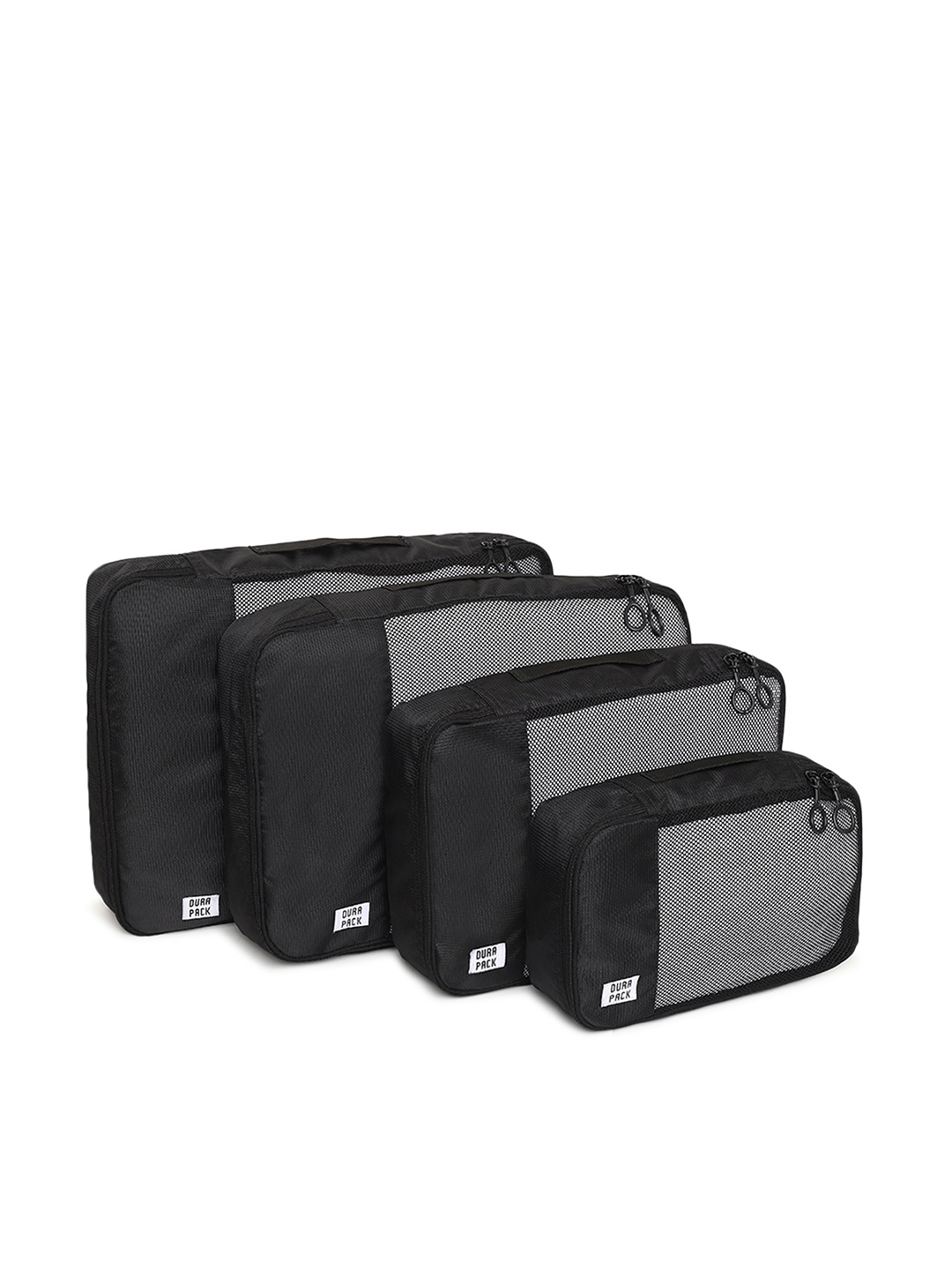 

Durapack Set of 4 Packing Cubes, Black