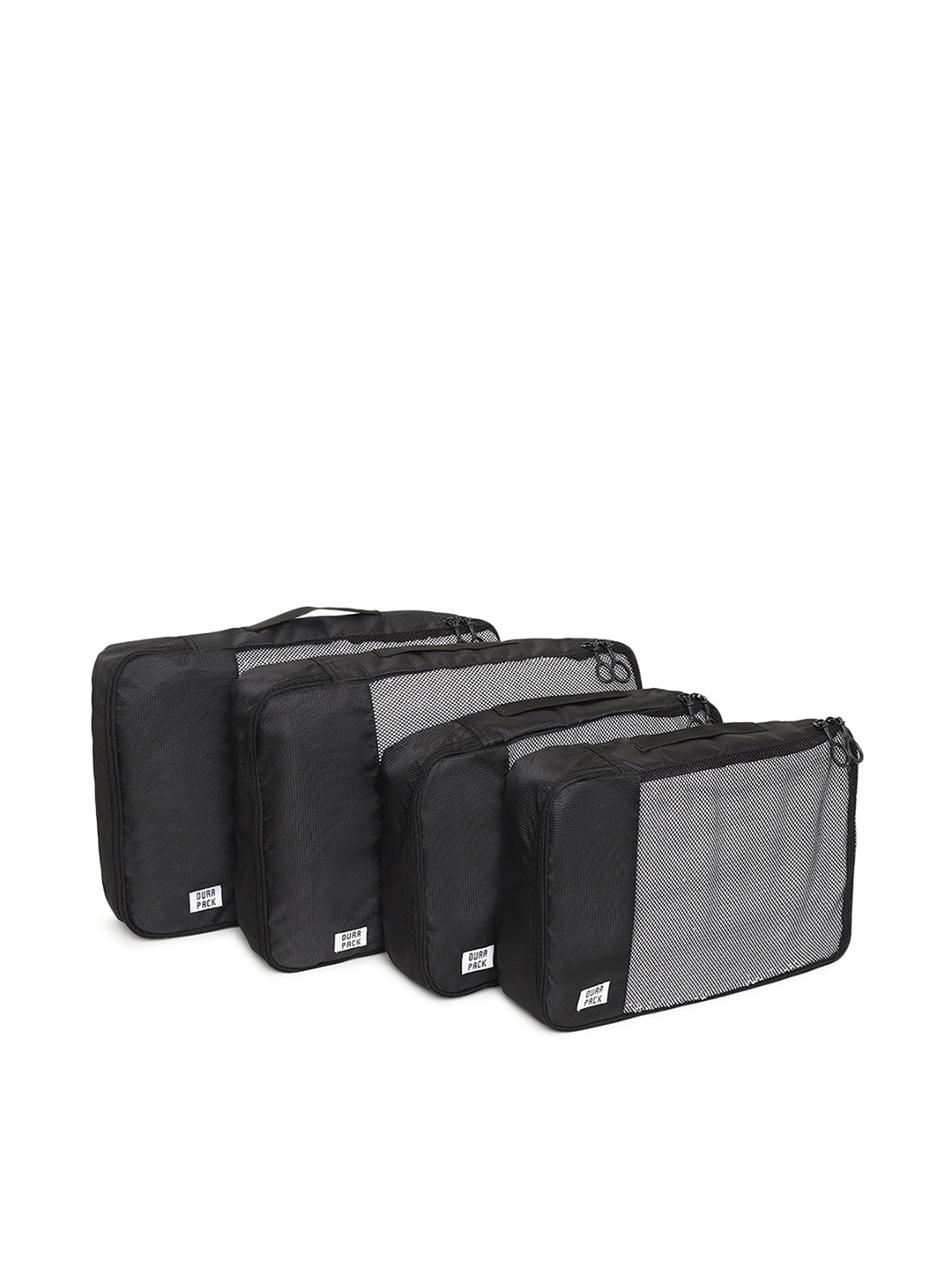 

Durapack Set of 4 Packing Cubes, Black