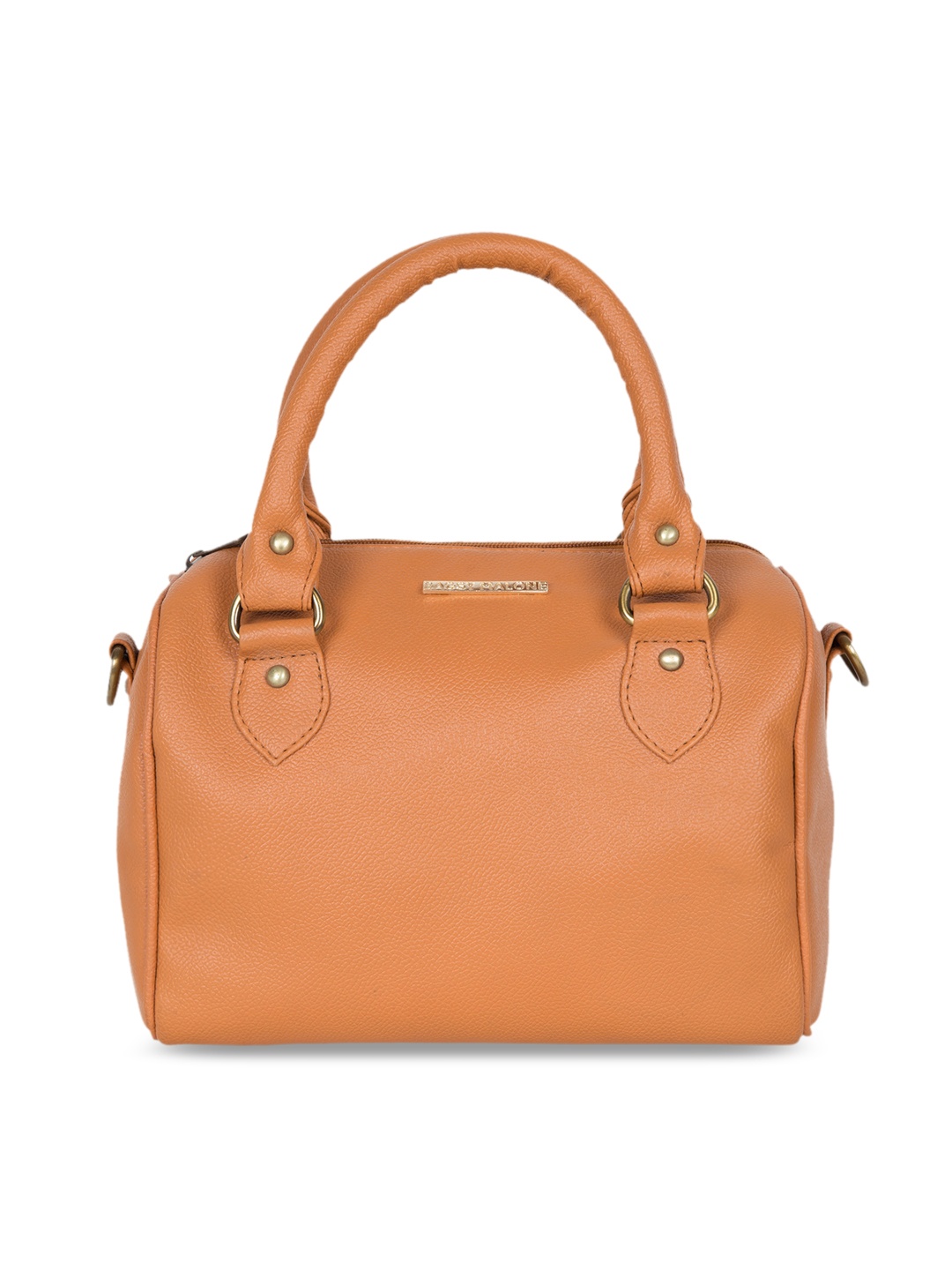 

Bagsy Malone Mustard Brown Solid Handheld Bag