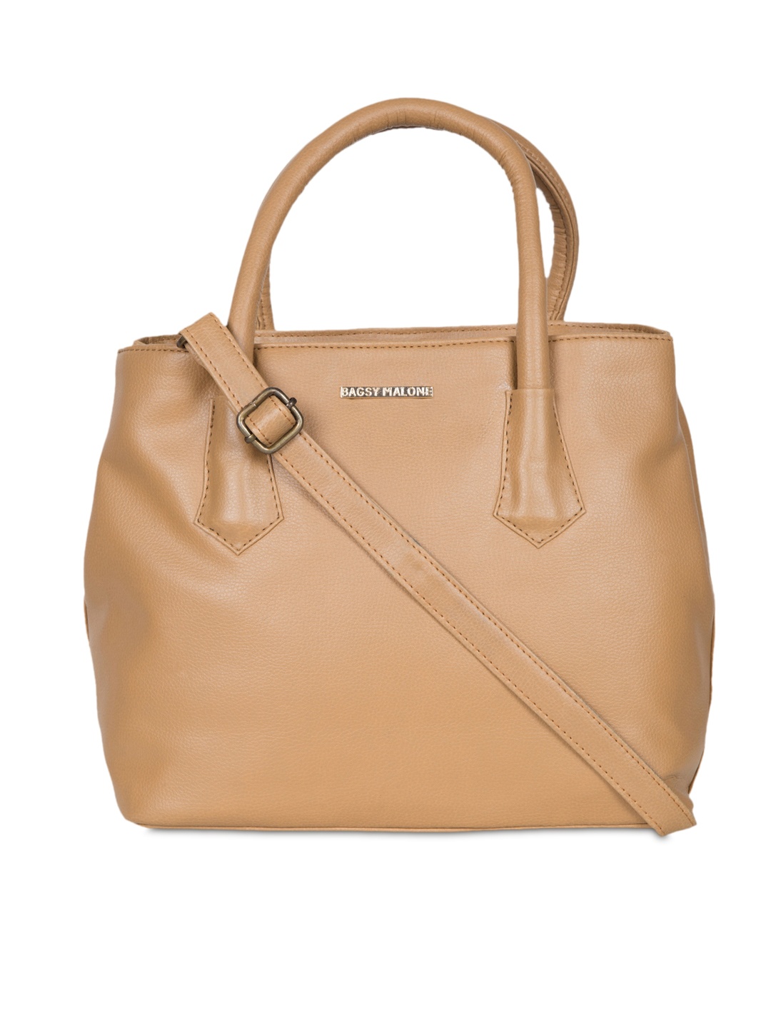 

Bagsy Malone Beige Solid Shoulder Bag