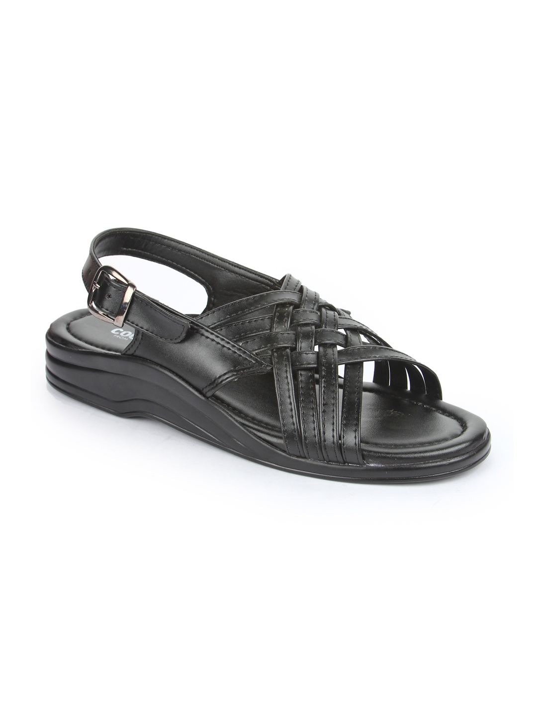 

Coolers Men Black Comfort Sandals