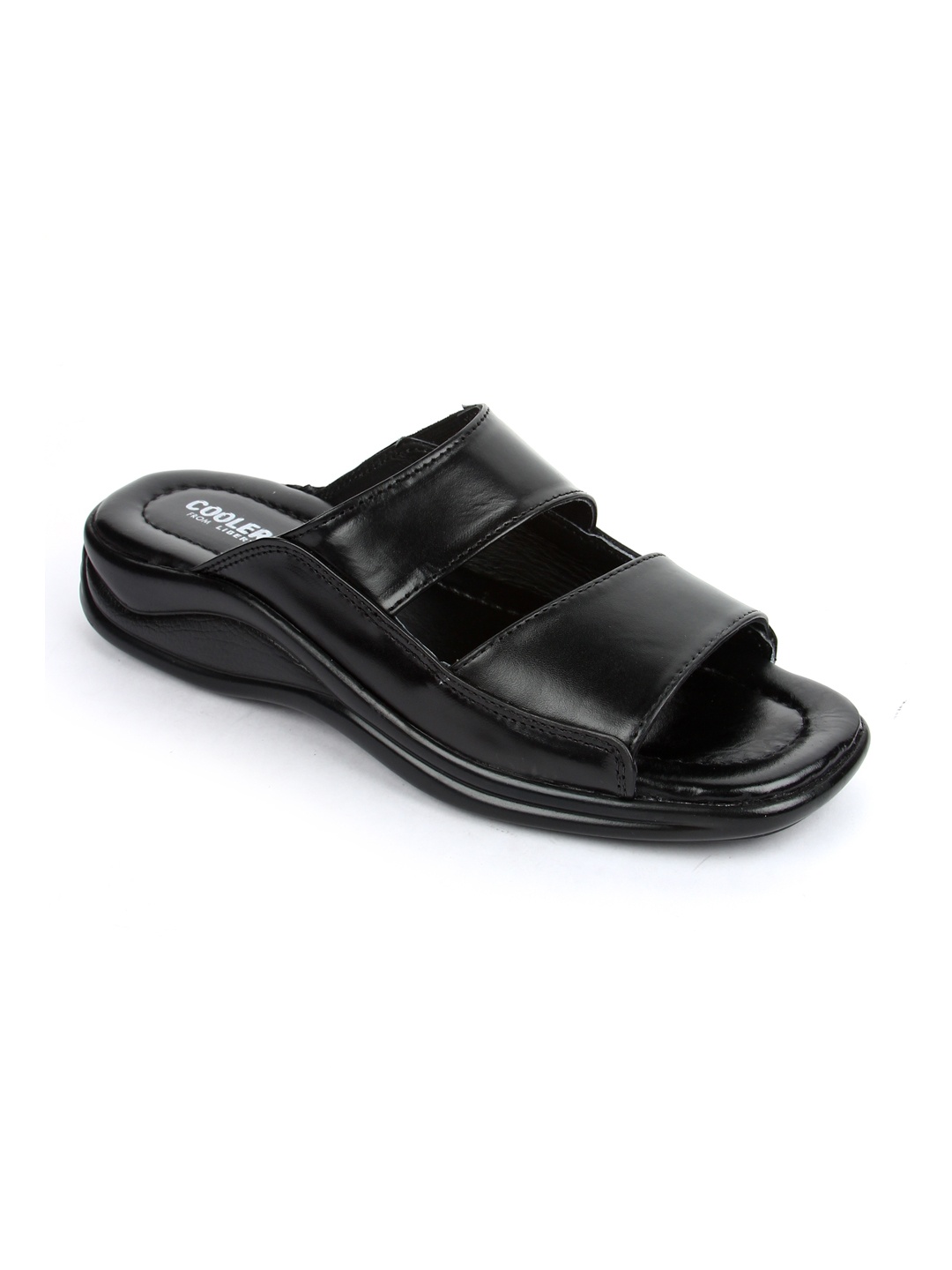 

Coolers Men Black Comfort Sandals